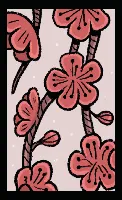 Deck by OpenCards Hanafuda Deck Design by Luiza Kwiatkowska — sample 4 Deck by OpenCards Hanafuda Deck Design by Luiza Kwiatkowska — sample card 4