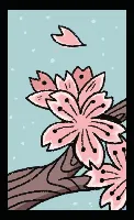 Deck by OpenCards Hanafuda Deck Design by Luiza Kwiatkowska — sample card 2