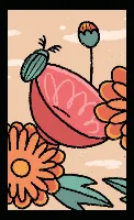 Baralho da OpenCards Hanafuda Deck Design by Luisa Kwiatkowska — sample card 2