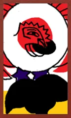 Awa Pattern (without metallic overprints) Hanafuda Deck Design by Suryong — sample 3 Awa Pattern (without metallic overprints) Hanafuda Deck Design by Suryong — sample card 3