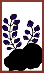 Awa Pattern (with metallic overprints) Hanafuda Deck Design by Suryong — sample card 4