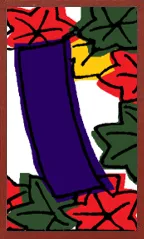 Modèle Bizen (sans surimpressions métalliques) Hanafuda Deck Design by Suryong — sample card 4
