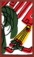 Bizen-Muster (ohne Metallic-Overprints) Hanafuda Deck Design by Suryong — sample 3 Bizen-Muster (ohne Metallic-Overprints) Hanafuda Deck Design by Suryong — sample card 3