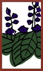 Bizen Pattern (without metallic overprints) Hanafuda Deck Design by Suryong — sample card 2