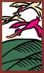Cartoon Hanafuda Hanafuda Deck Design by Suryong — sample card 1