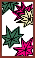 Hanafuda cartoon Hanafuda Deck Design by Suryong — sample 4 Hanafuda cartoon Hanafuda Deck Design by Suryong — sample card 4