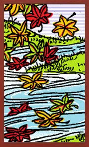 Hanafuda collection Hanafuda Deck Design by Suryong — sample 1 Hanafuda collection Hanafuda Deck Design by Suryong — sample card 1