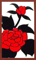 大連柄 Hanafuda Deck Design by 伝統 — sample card 1