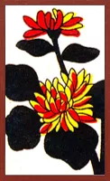 Dalian-Muster Hanafuda Deck Design by Traditionell — sample card 4