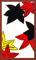 Dalian-Muster Hanafuda Deck Design by Traditionell — sample card 3