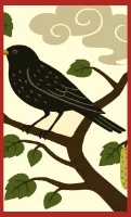 Doitsu-Hanafuda Hanafuda Deck Design by Charlotte @シャーロット — sample 2 Doitsu-Hanafuda Hanafuda Deck Design by Charlotte @シャーロット — sample card 2