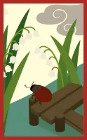 Doitsu-Hanafuda Hanafuda Deck Design by Charlotte @シャーロット — sample card 2
