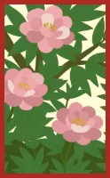 Doitsu-Hanafuda Hanafuda Deck Design by Charlotte @シャーロット — sample card 3