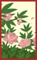Doitsu-Hanafuda Hanafuda Deck Design by Charlotte @シャーロット — sample card 4