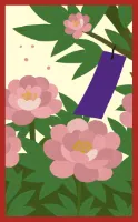 Doitsu-Hanafuda Hanafuda Deck Design by Charlotte @シャーロット — sample card 3