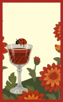 Doitsu-Hanafuda Hanafuda Deck Design by Charlotte @シャーロット — sample card 1