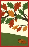 Doitsu-Hanafuda Hanafuda Deck Design by Charlotte @シャーロット — sample card 4