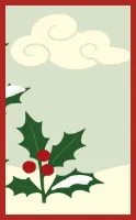 Doitsu-Hanafuda Hanafuda Deck Design by Charlotte @シャーロット — sample 4 Doitsu-Hanafuda Hanafuda Deck Design by Charlotte @シャーロット — sample card 4