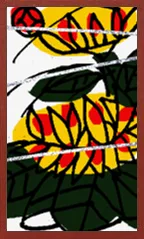 Echigo Pattern Hanafuda Deck Design by Suryong — sample 4 Echigo Pattern Hanafuda Deck Design by Suryong — sample card 4