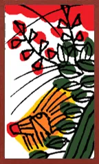 Echigo Pattern (without metallic overprints) Hanafuda Deck Design by Suryong — sample card 2