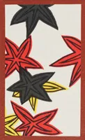 نمط كيوتو القياسي (خمسة أوراق ذهبية) Hanafuda Deck Design by تقليدي — sample card 1