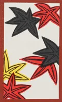 標準京都柄（五光・金色） Hanafuda Deck Design by 伝統 — sample card 3