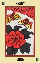 Cartas Hana Hanafuda Deck Design by Diversos — sample 4 Cartas Hana Hanafuda Deck Design by Diversos — sample card 4