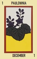 Hana Cards Hanafuda Deck Design by Various — sample 2 Hana Cards Hanafuda Deck Design by Various — sample card 2