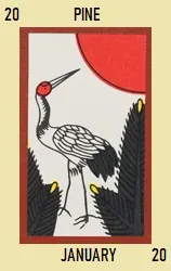 Hanafuda Deck: Hana-Karten von Verschieden Hanafuda Deck: Hana-Karten von Verschieden