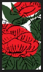 Hanamaki-Muster (ohne Metallic-Overprints) Hanafuda Deck Design by Suryong — sample 2 Hanamaki-Muster (ohne Metallic-Overprints) Hanafuda Deck Design by Suryong — sample card 2