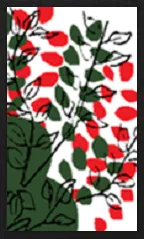 Hanamaki Pattern (without metallic overprints) Hanafuda Deck Design by Suryong — sample 1 Hanamaki Pattern (without metallic overprints) Hanafuda Deck Design by Suryong — sample card 1