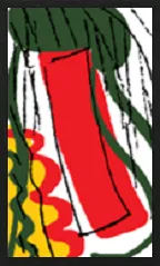 Hanamaki Pattern (without metallic overprints) Hanafuda Deck Design by Suryong — sample 1 Hanamaki Pattern (without metallic overprints) Hanafuda Deck Design by Suryong — sample card 1