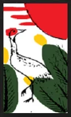 Hanafuda Deck: Hanamaki-Muster (ohne Metallic-Overprints) von Suryong