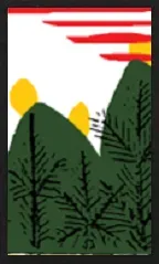 Hanamaki Pattern (without metallic overprints) — カス — Pine chaff