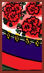 Patrón Hokkaido (sin sobrecapa metálica) Hanafuda Deck Design by Suryong — sample 1 Patrón Hokkaido (sin sobrecapa metálica) Hanafuda Deck Design by Suryong — sample card 1