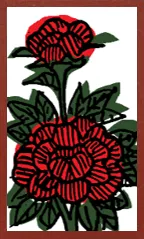 Hokkaido Pattern (without metallic overprints) Hanafuda Deck Design by Suryong — sample card 1