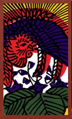 Hokkaido Pattern (without metallic overprints) Hanafuda Deck Design by Suryong — sample card 4