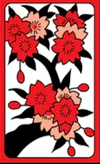 Koreanisches Hwatu Hanafuda Deck Design by Traditionell — sample 3 Koreanisches Hwatu Hanafuda Deck Design by Traditionell — sample card 3