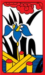 Korean Hwatu Hanafuda Deck Design by Traditional — sample 3 Korean Hwatu Hanafuda Deck Design by Traditional — sample card 3