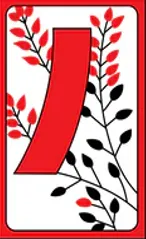 韓国花闘（ファトゥ） Hanafuda Deck Design by 伝統 — sample card 4