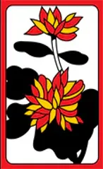 Korean Hwatu Hanafuda Deck Design by Traditional — sample 4 Korean Hwatu Hanafuda Deck Design by Traditional — sample card 4
