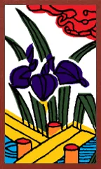 Osaka Pattern (Mushi Style) Hanafuda Deck Design by Suryong — sample 1 Osaka Pattern (Mushi Style) Hanafuda Deck Design by Suryong — sample card 1