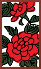 Osaka Pattern (Mushi Style) Hanafuda Deck Design by Suryong — sample card 3
