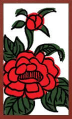 Osaka Pattern (Mushi Style) Hanafuda Deck Design by Suryong — sample 4 Osaka Pattern (Mushi Style) Hanafuda Deck Design by Suryong — sample card 4