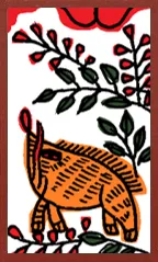 Osaka Pattern (Mushi Style) Hanafuda Deck Design by Suryong — sample card 2