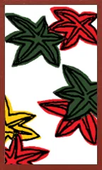 Osaka-Muster (Mushi-Stil) Hanafuda Deck Design by Suryong — sample 4 Osaka-Muster (Mushi-Stil) Hanafuda Deck Design by Suryong — sample card 4