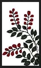 Super-Deformed-Hanafuda Hanafuda Deck Design by Suryong — sample card 1