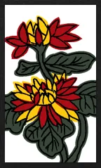 Super-Deformed Hanafuda Hanafuda Deck Design by Сурёнг — sample 3 Super-Deformed Hanafuda Hanafuda Deck Design by Сурёнг — sample card 3