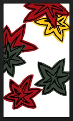 Super-Deformed-Hanafuda Hanafuda Deck Design by Suryong — sample 4 Super-Deformed-Hanafuda Hanafuda Deck Design by Suryong — sample card 4