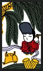 Super-Deformed Hanafuda Hanafuda Deck Design by Suryong — sample 2 Super-Deformed Hanafuda Hanafuda Deck Design by Suryong — sample card 2